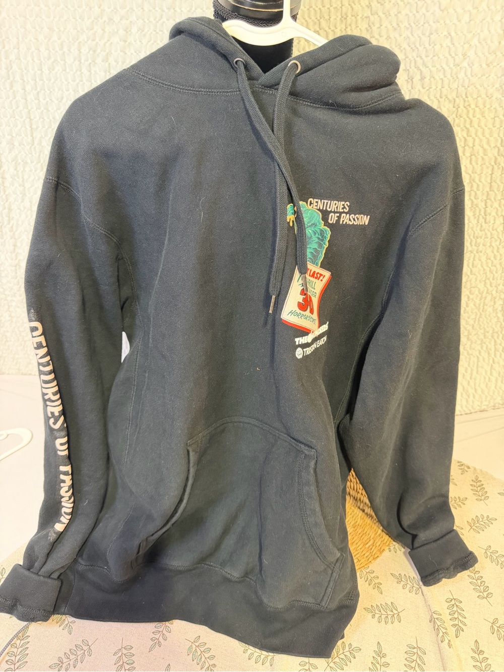 The Hundreds Dark Navy 'Centuries of Passion' Graphic Hoodie